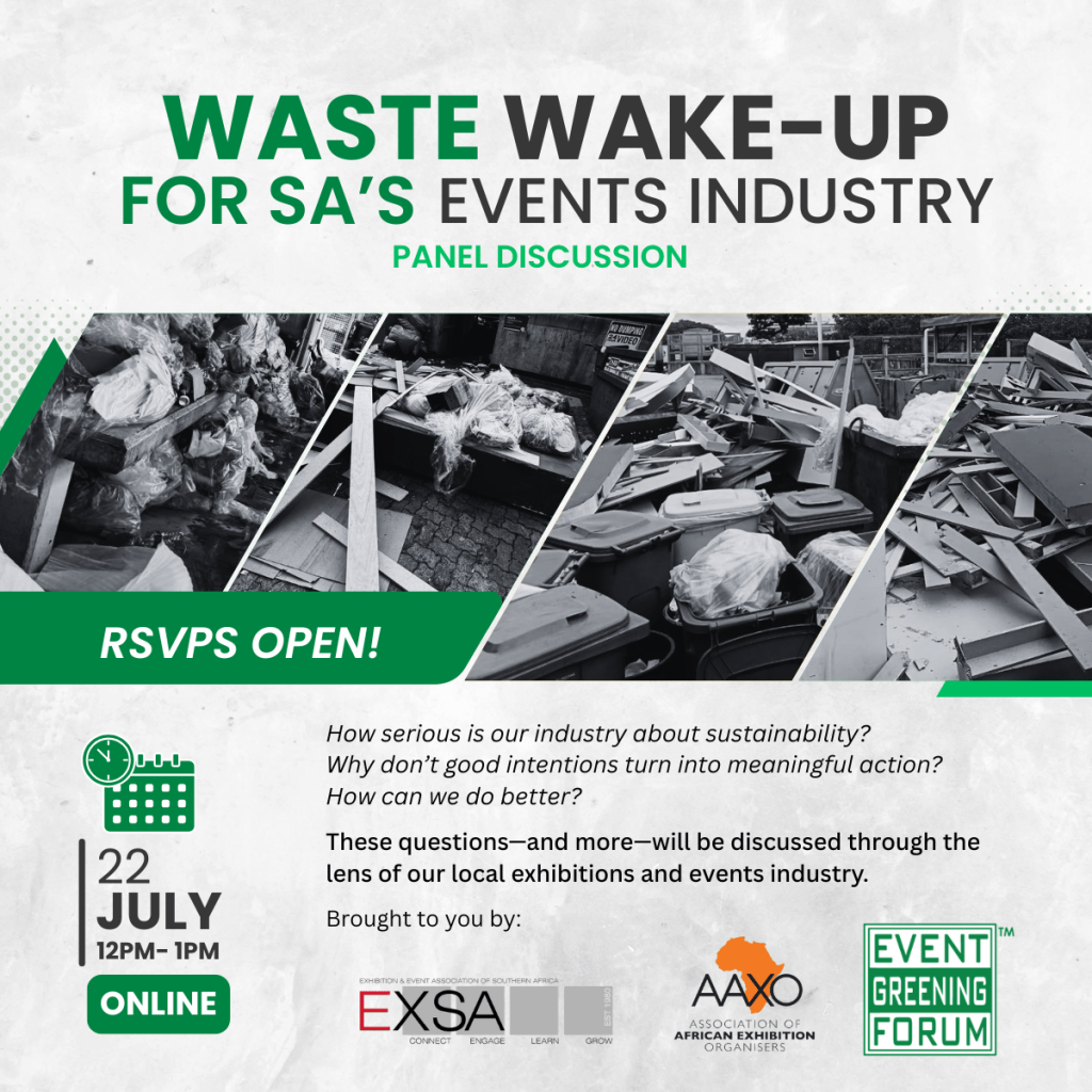 Waste Wake-Up for SA's Events Industry