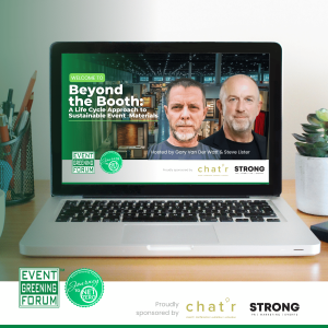 Beyond the Booth: A Life Cycle Approach to Sustainable Event Materials webinar recording