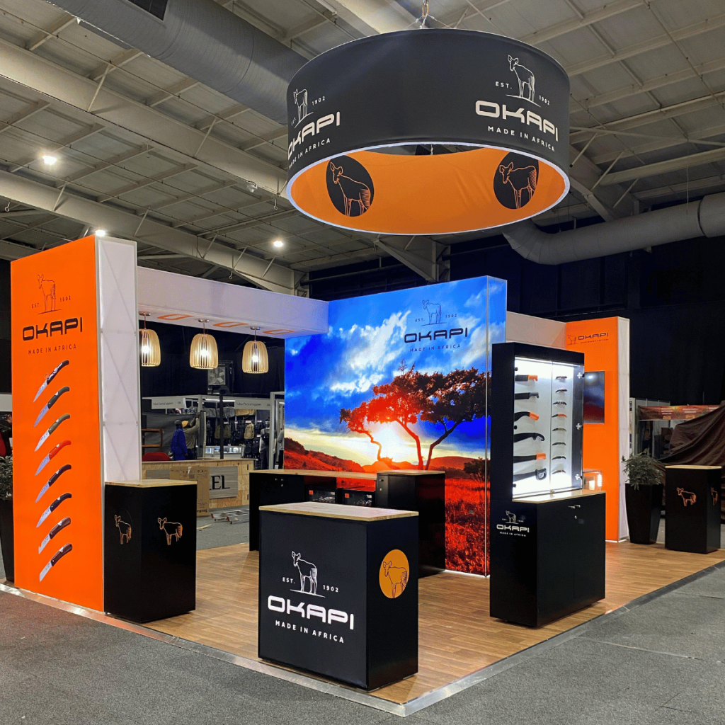 Scan Display's exhibition booth won Silver in the Best Green Stand Award Medium category.