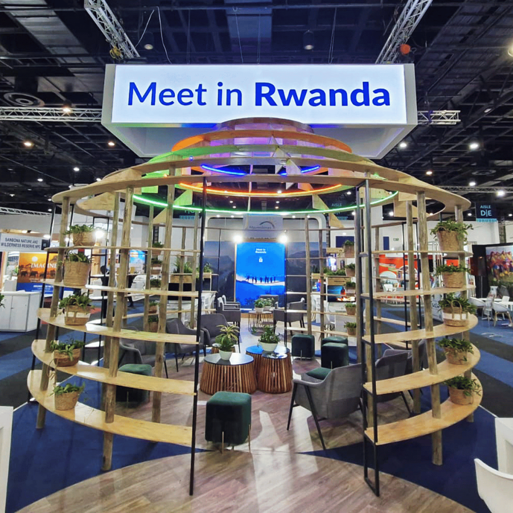 Scan Display's exhibition booth won Bronze in the Best Green Stand Award Large category.
