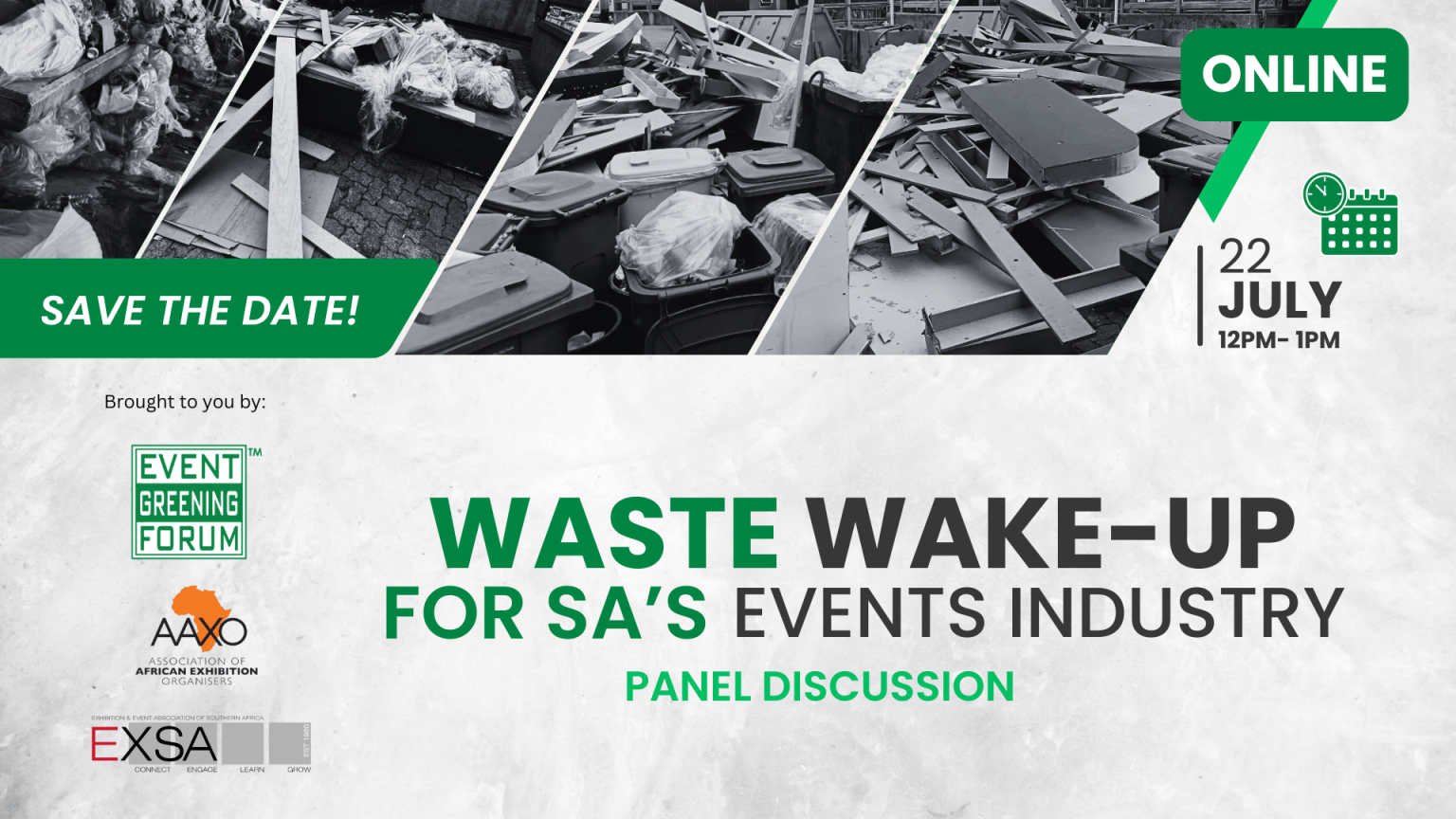 Waste Wake Up for SA's Events Industry