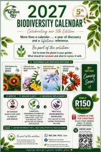 The Green Net Biodiversity Calendar