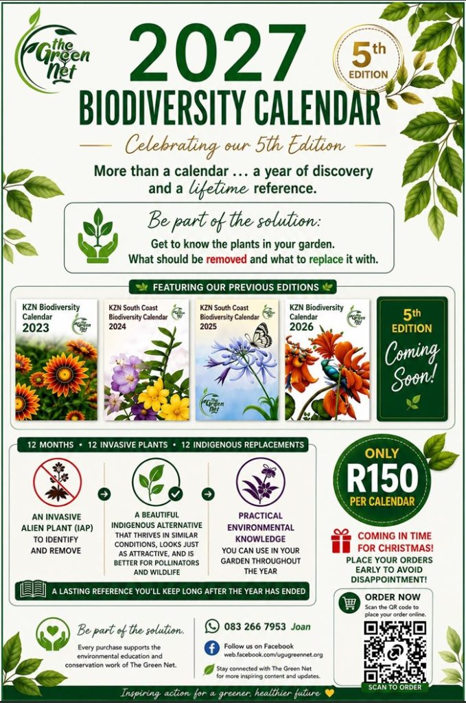 The Green Net Biodiversity Calendar